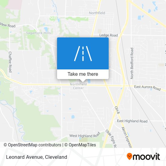 Mapa de Leonard Avenue