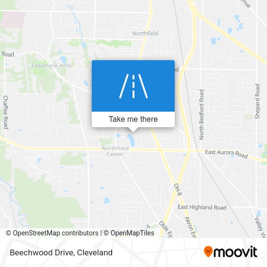 Beechwood Drive map