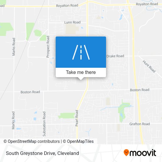South Greystone Drive map