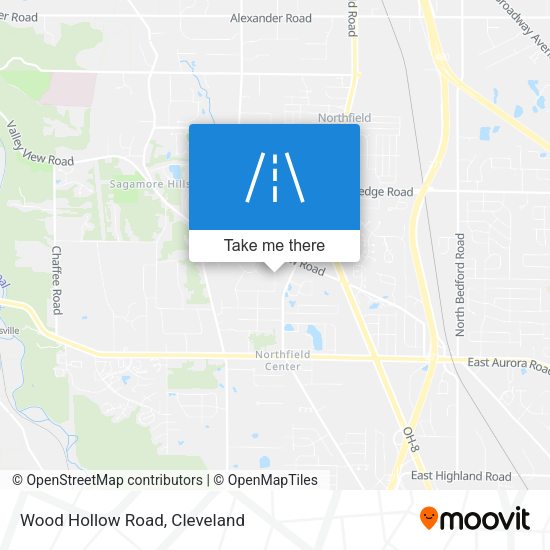 Wood Hollow Road map