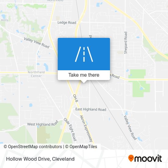 Mapa de Hollow Wood Drive