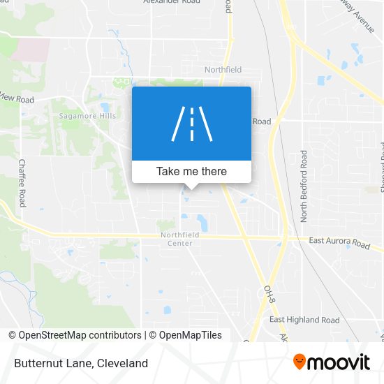 Mapa de Butternut Lane
