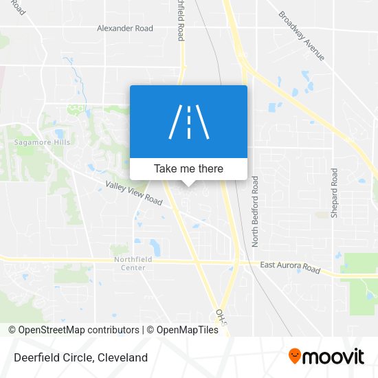 Deerfield Circle map