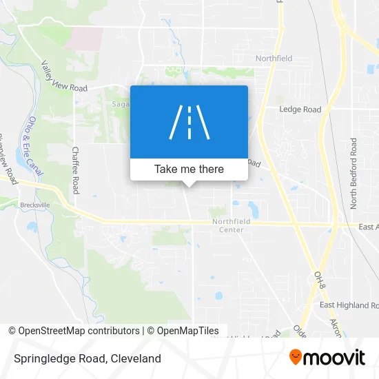 Springledge Road map