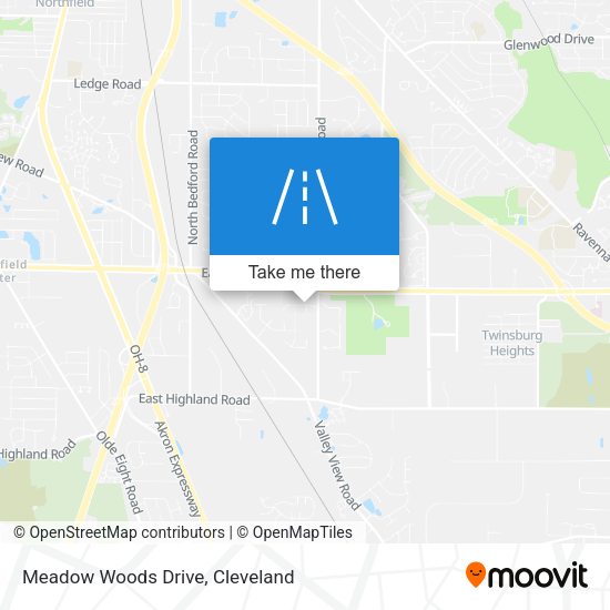 Meadow Woods Drive map