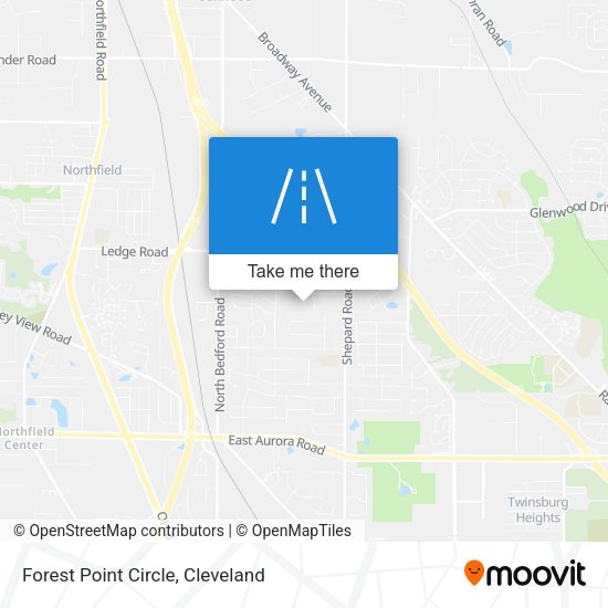 Mapa de Forest Point Circle