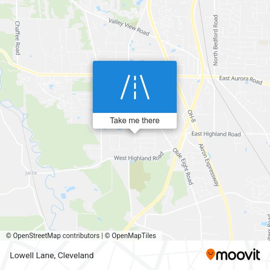 Mapa de Lowell Lane