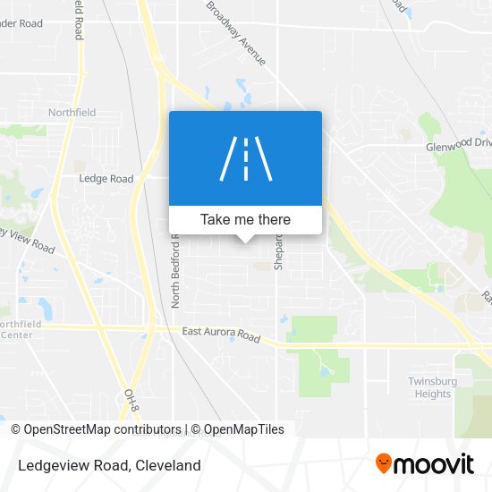 Mapa de Ledgeview Road