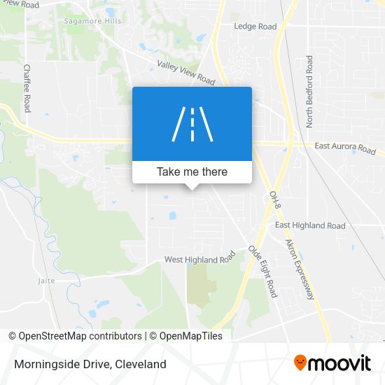 Morningside Drive map