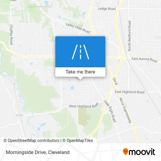 Morningside Drive map