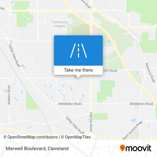 Marwell Boulevard map