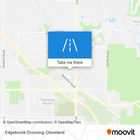 Edgebrook Crossing map