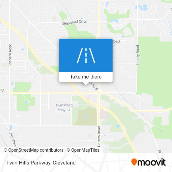 Twin Hills Parkway map