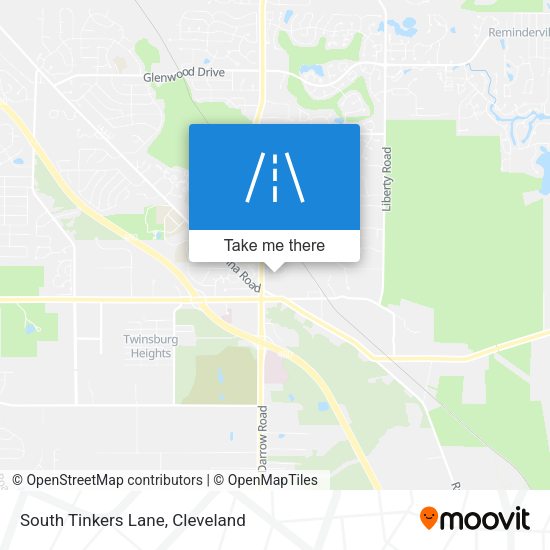 Mapa de South Tinkers Lane