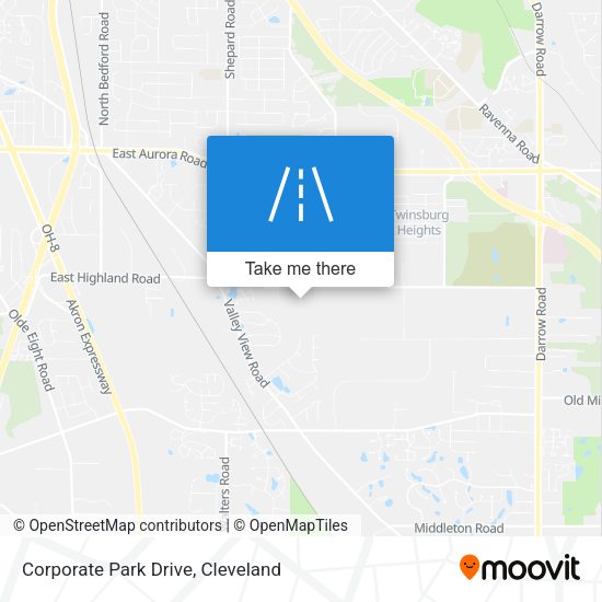 Mapa de Corporate Park Drive