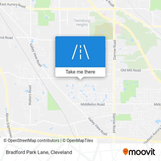 Mapa de Bradford Park Lane