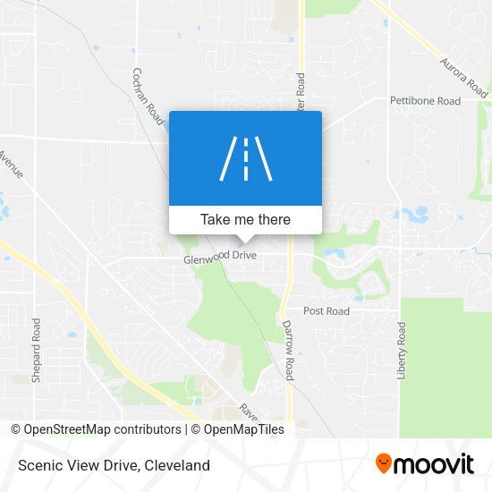 Mapa de Scenic View Drive
