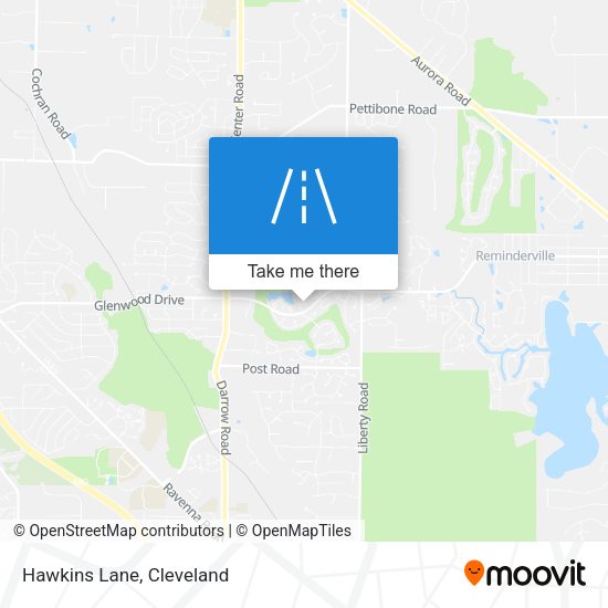 Mapa de Hawkins Lane