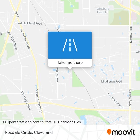 Mapa de Foxdale Circle