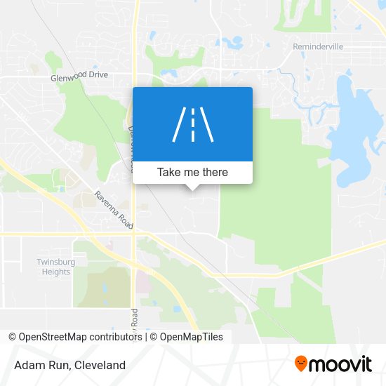 Mapa de Adam Run