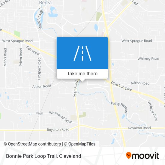 Bonnie Park Loop Trail map