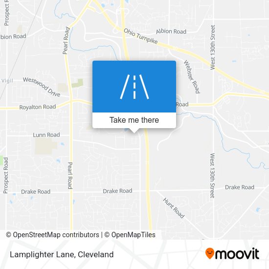 Lamplighter Lane map