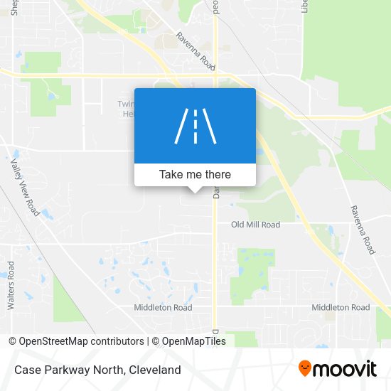 Mapa de Case Parkway North