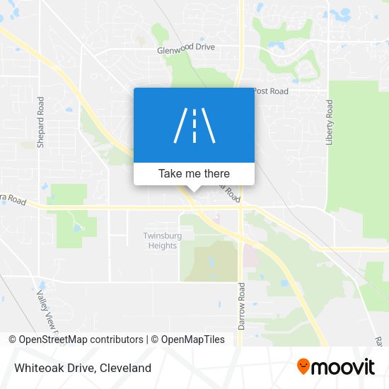 Mapa de Whiteoak Drive