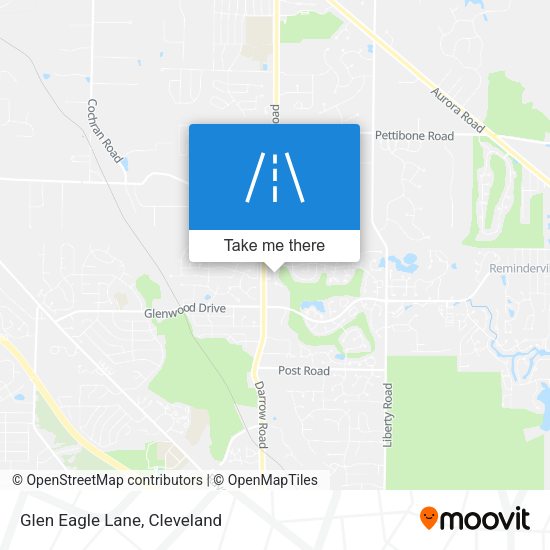 Mapa de Glen Eagle Lane