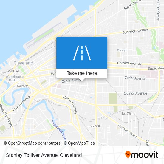 Stanley Tolliver Avenue map