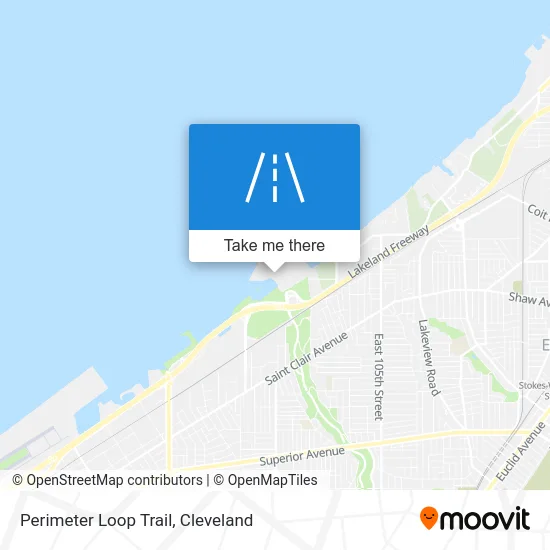 Perimeter Loop Trail map
