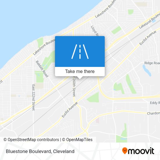 Mapa de Bluestone Boulevard