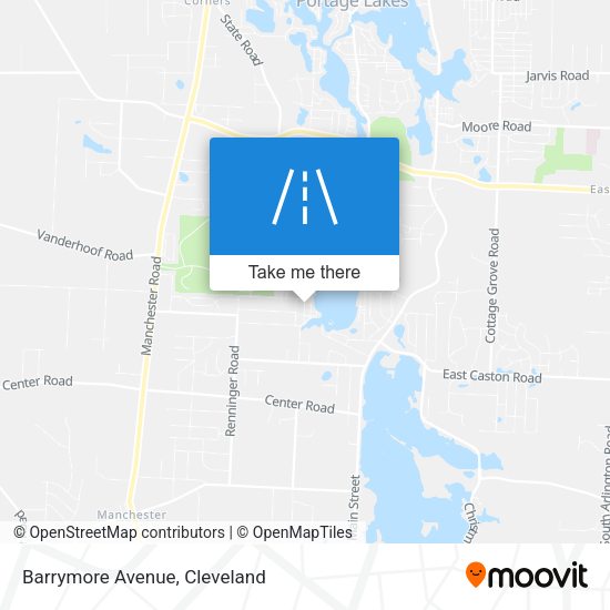 Mapa de Barrymore Avenue