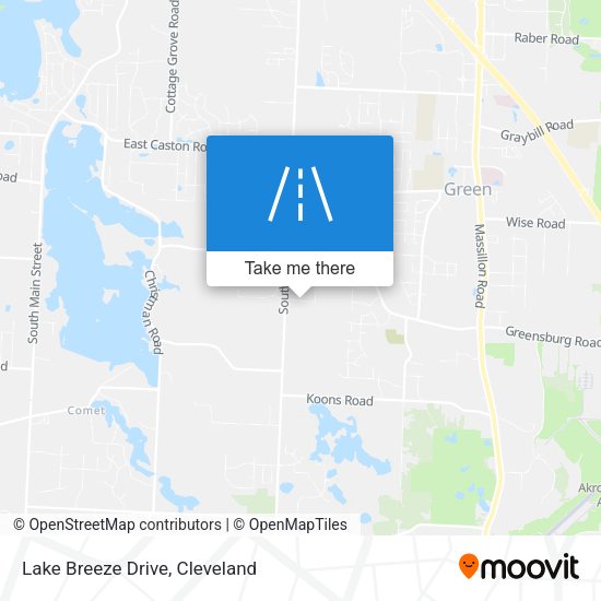 Mapa de Lake Breeze Drive
