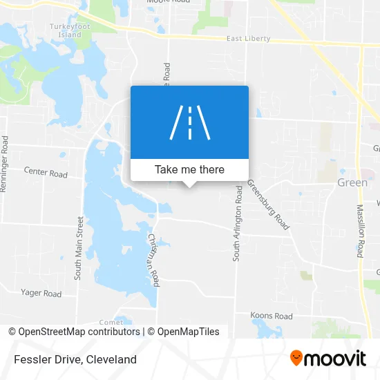 Fessler Drive map