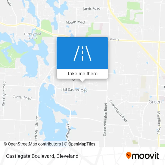 Castlegate Boulevard map