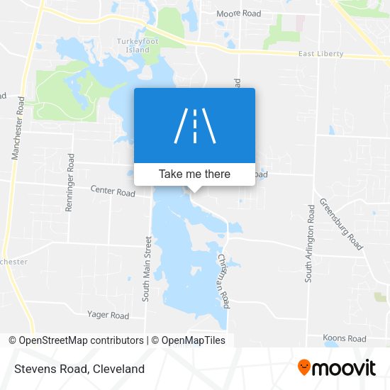 Mapa de Stevens Road