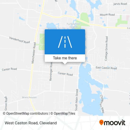 Mapa de West Caston Road