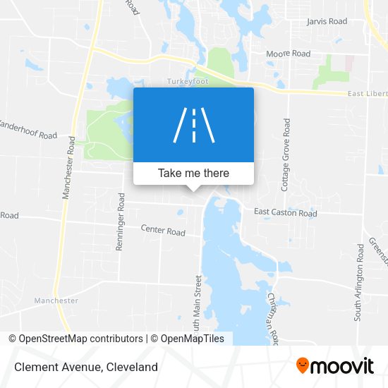 Mapa de Clement Avenue
