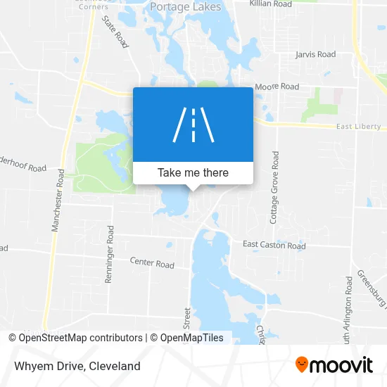 Whyem Drive map