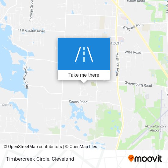 Timbercreek Circle map