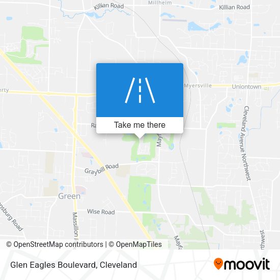 Glen Eagles Boulevard map
