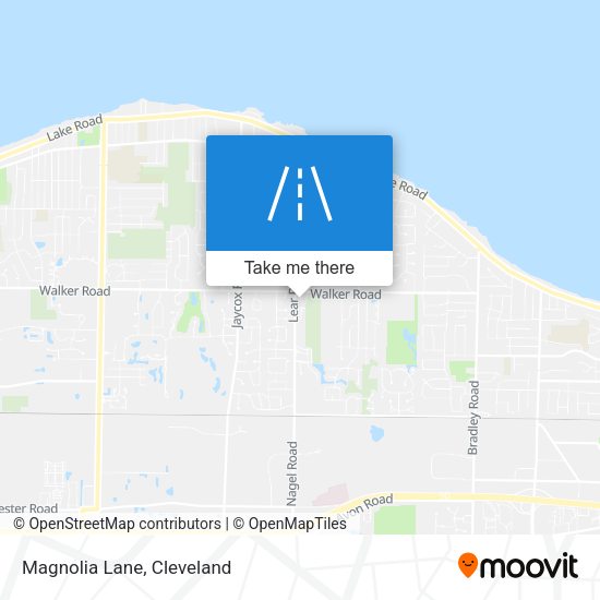 Mapa de Magnolia Lane