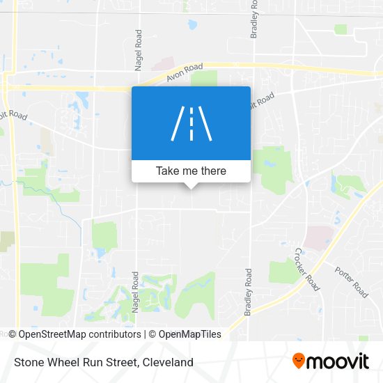 Stone Wheel Run Street map