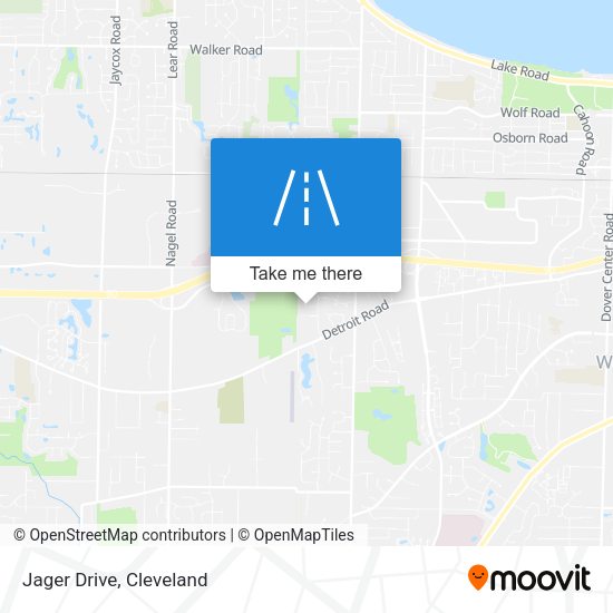 Mapa de Jager Drive