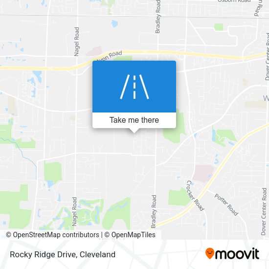 Rocky Ridge Drive map