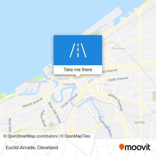 Mapa de Euclid Arcade