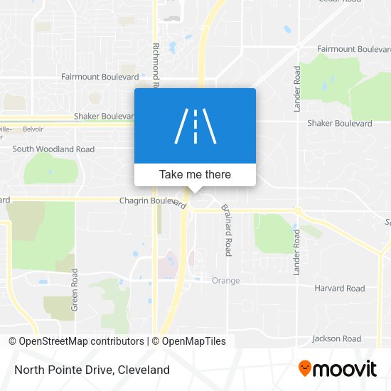 North Pointe Drive map