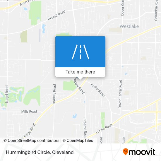 Hummingbird Circle map