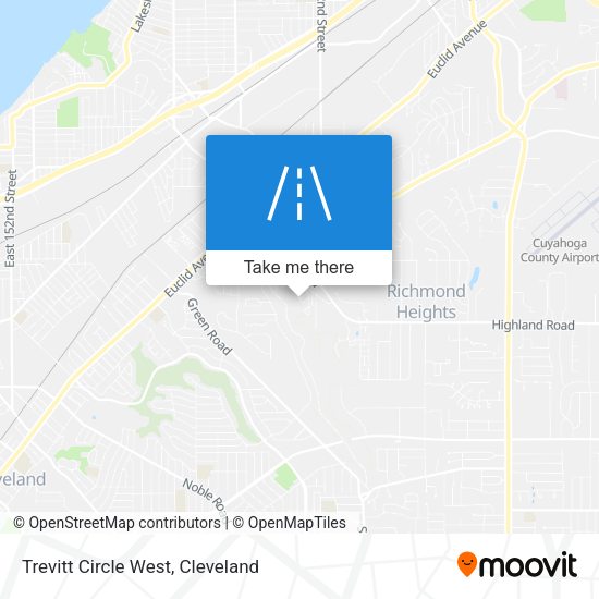 Trevitt Circle West map